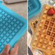 Illustration for article titled Serve an 8-Bit Breakfast With This Poke-a-Pixel Wafflemaker